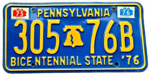 Pennsylvanai 1975/76 - Bicentenial
