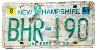 ROAD KILL - New Hampshire 1994