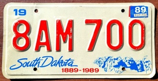 South Dakota 1989