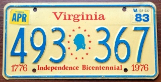 Virginia 1976/83 - Bicentenial
