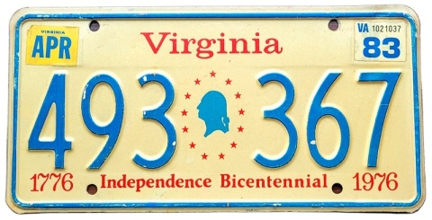 Virginia 1976/83 - Bicentenial