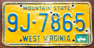 West Virginaia 1973