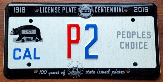 California 2016 - okolicznościowa