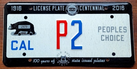 California 2016 - okolicznościowa