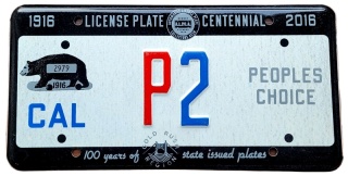 California 2016 - okolicznościowa