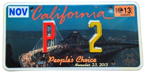 California 2013 - okolicznościowa