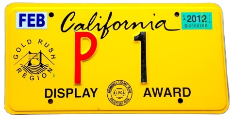 California 2012 - okolicznościowa