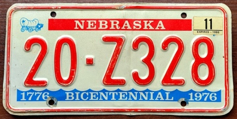 Nebraska 1976/80 Bicentenial