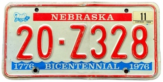 Nebraska 1976/80 Bicentenial