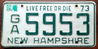 New Hampshire 1973