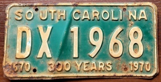 South Carolina 1970