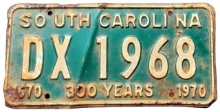 South Carolina 1970