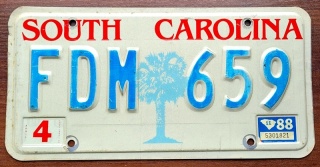South Carolina 1988