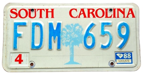South Carolina 1988