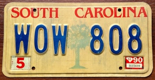 South Carolina 1990