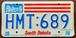 South Dakota 1976