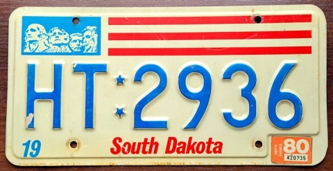South Dakota 1980