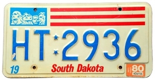 South Dakota 1980