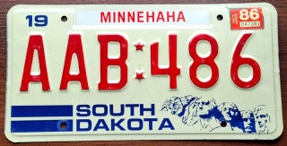 South Dakota 1986
