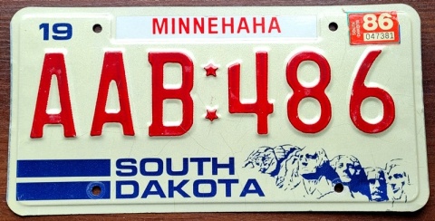 South Dakota 1986