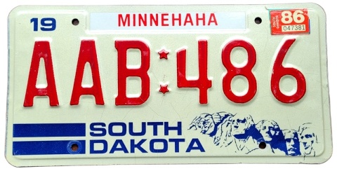 South Dakota 1986