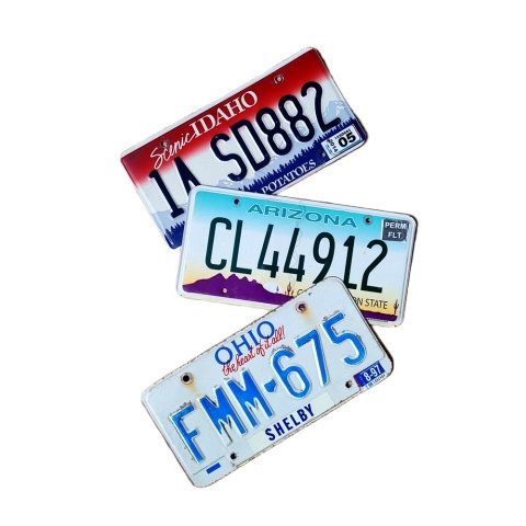 Zestaw 3 tablic USA